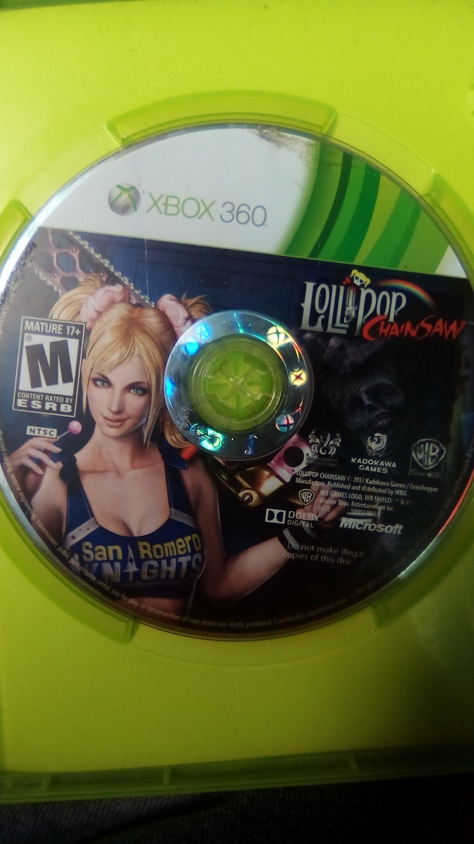 Lollipop Chainsaw Xbox 360 Misterfasr